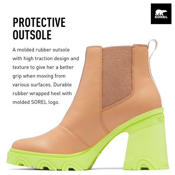 Sorel Women's Brex Heel Chelsea Boots Size: 10 NWT - Picture 12 of 12
